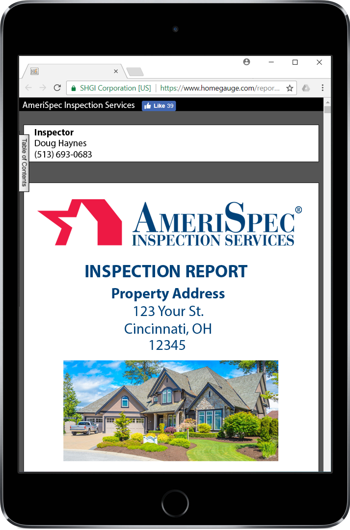 HomeGauge Home Inspection Report Software